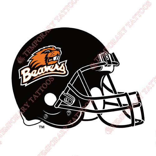 Oregon State Beavers Customize Temporary Tattoos Stickers NO.5822